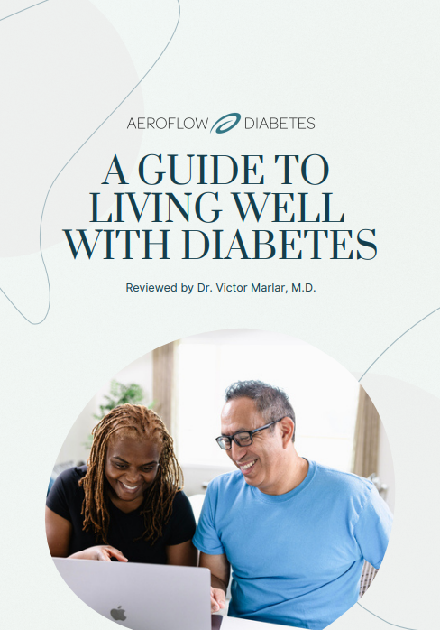 a guide to living well with diabetes by Aeroflow Diabetes