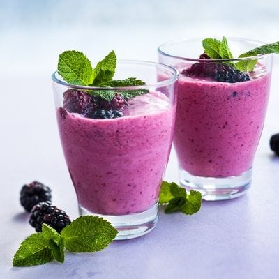 blueberry smoothie