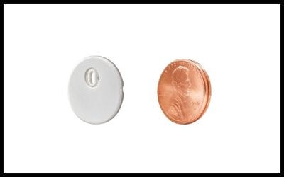 Sensor the size of pennies