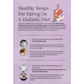 A guide to healthy swaps for eating on a diabetic diet by Aeroflow Diabetes