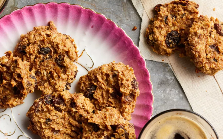 No-Sugar-Added Vegan Oatmeal Cookies