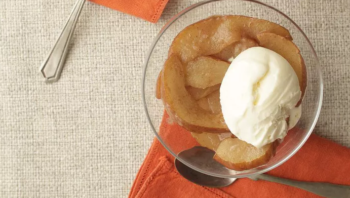 Caramelized Spiced Pears