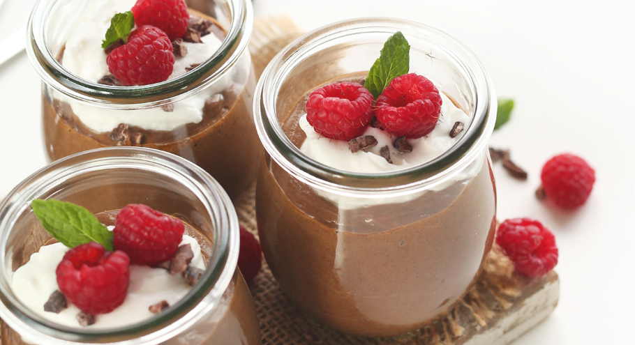 Overnight Chocolate Chia Seed Pudding